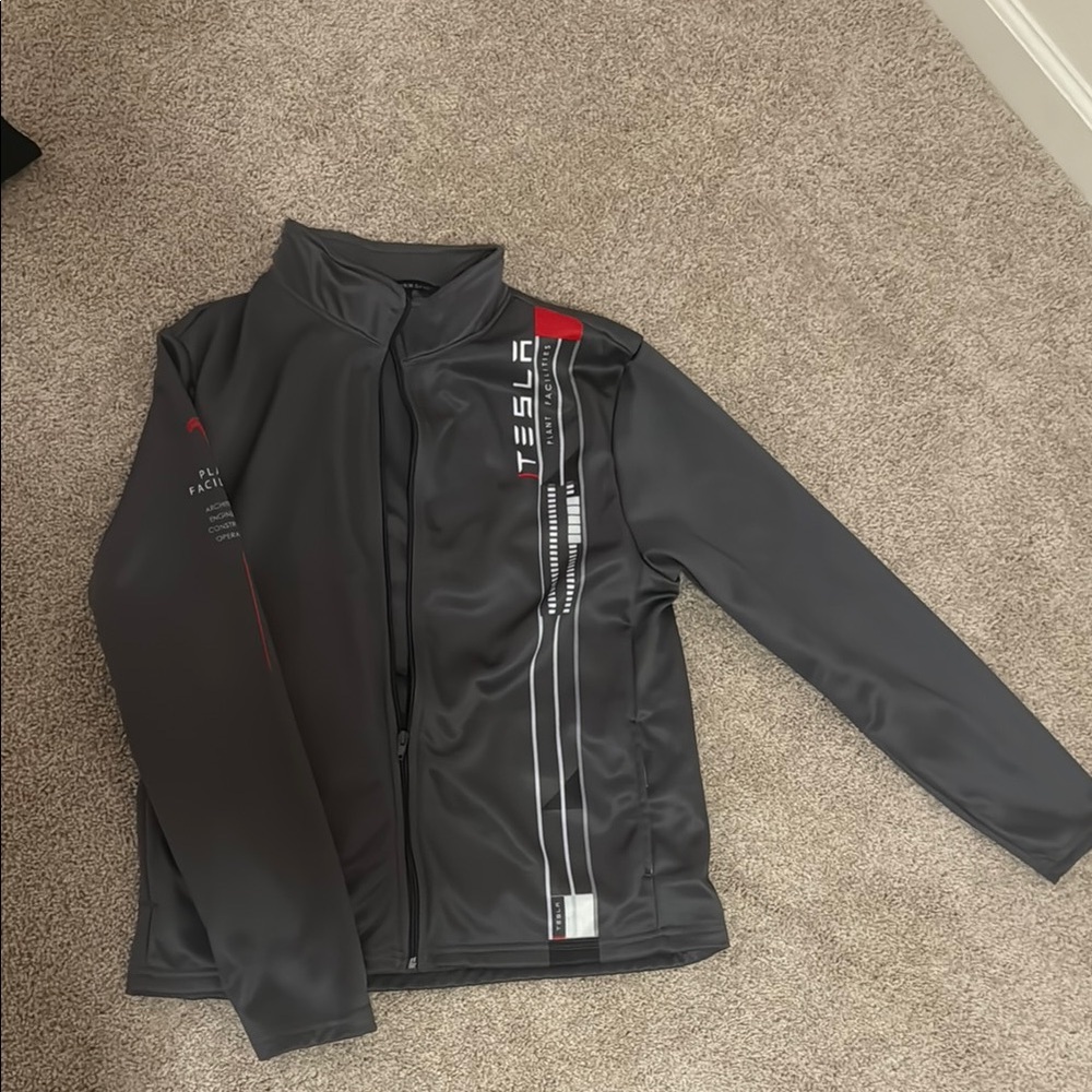 Tesla Gray Performance Jacket